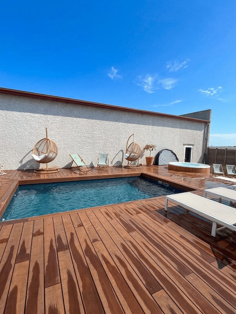 Piscine et jaccuzi chez nola beauté