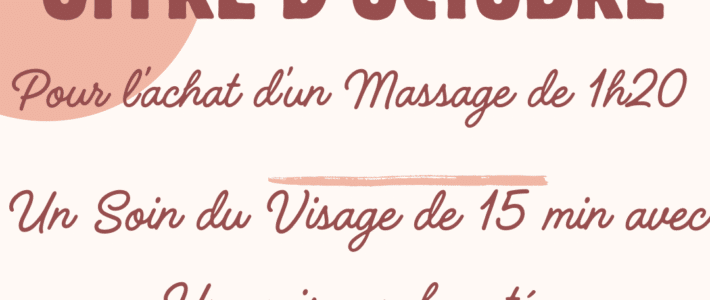 Offre D&rsquo;Octobre